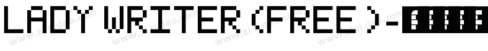 Lady Writer (Free)字体转换